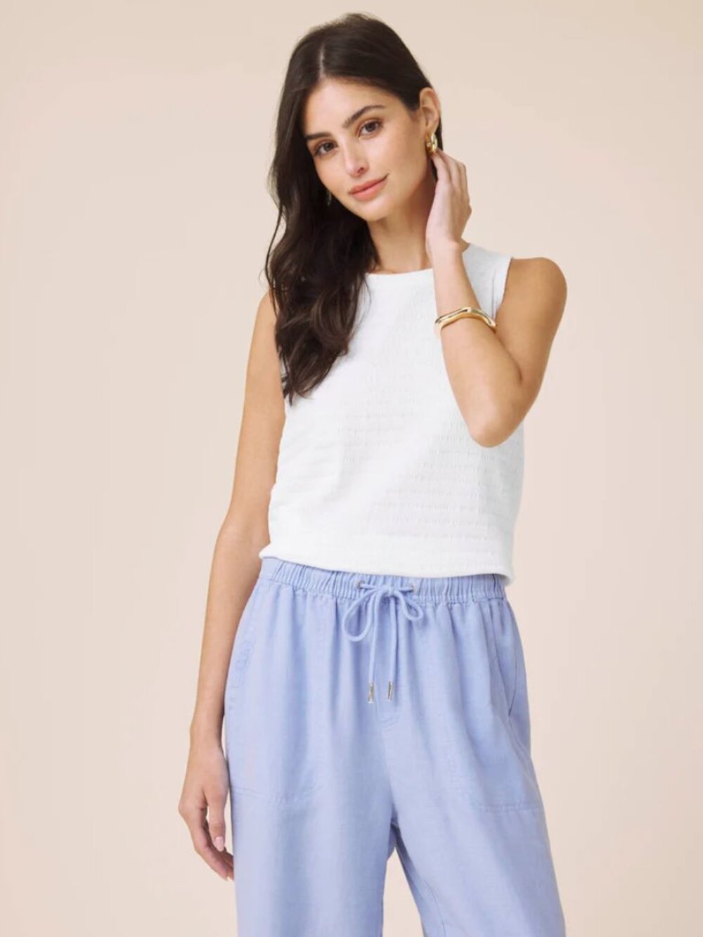 Splendid - Shelly Smocked Tank